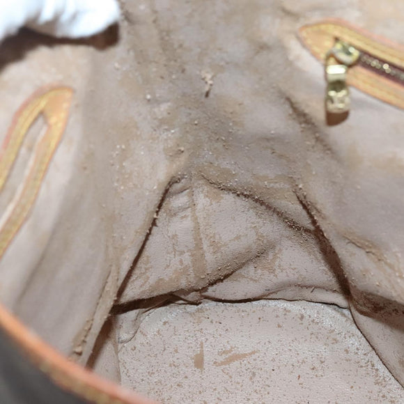 LOUIS VUITTON Monogram Bucket GM Shoulder Bag M42236 LV Auth 131917