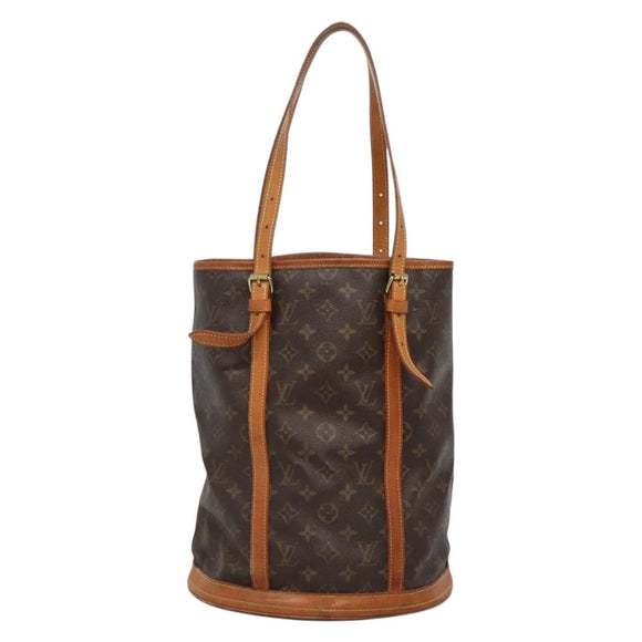 LOUIS VUITTON Monogram Bucket GM Shoulder Bag M42236 LV Auth 131917