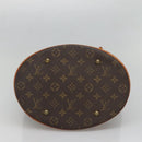 LOUIS VUITTON Monogram Bucket GM Shoulder Bag M42236 LV Auth 131917-5