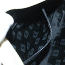 SAINT LAURENT Hand Bag Leather Cream Auth 131938-21