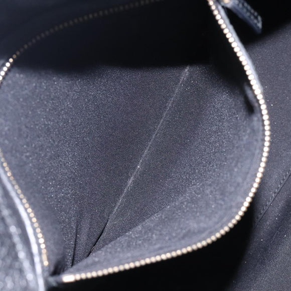 GUCCI GG Canvas Shoulder Bag Black Gold 154981 Auth 131939