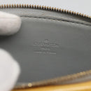 LOUIS VUITTON Monogram Vernis Motto Accessory Pouch Gris M91030 LV Auth 131944-18