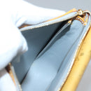 LOUIS VUITTON Monogram Vernis Motto Accessory Pouch Gris M91030 LV Auth 131944-19