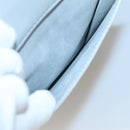 LOUIS VUITTON Monogram Vernis Motto Accessory Pouch Gris M91030 LV Auth 131944-11