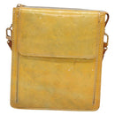 LOUIS VUITTON Monogram Vernis Motto Accessory Pouch Gris M91030 LV Auth 131944-13