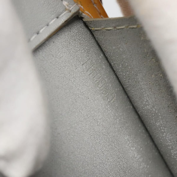 LOUIS VUITTON Monogram Vernis Motto Accessory Pouch Gris M91030 LV Auth 131944