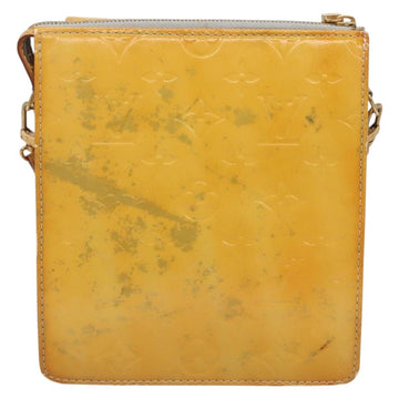 LOUIS VUITTON Monogram Vernis Motto Accessory Pouch Gris M91030 LV Auth 131944 - 0