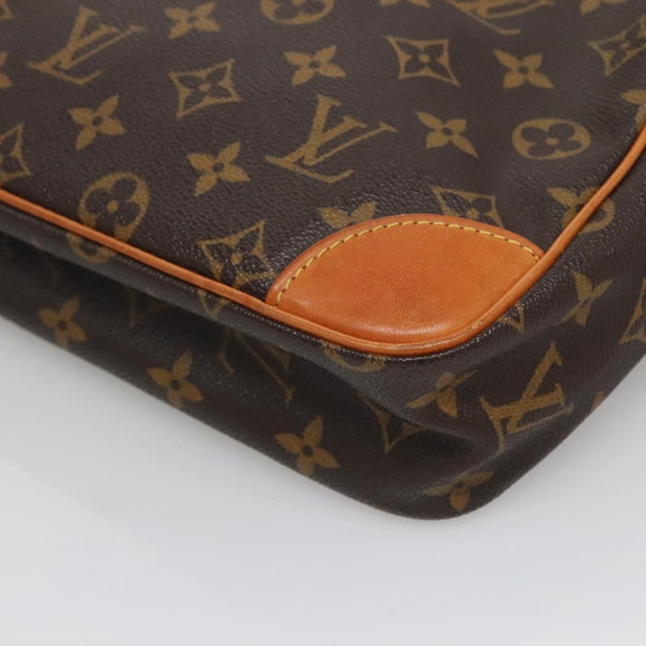LOUIS VUITTON Monogram Compiegne 28 Clutch Bag M51845 LV Auth 131951