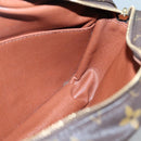 LOUIS VUITTON Monogram Compiegne 28 Clutch Bag M51845 LV Auth 131951-18
