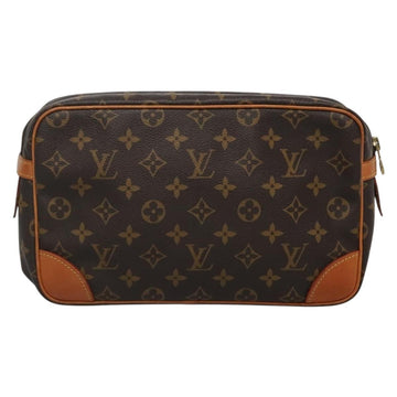 LOUIS VUITTON Monogram Compiegne 28 Clutch Bag M51845 LV Auth 131951 - 0