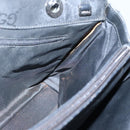 GUCCI Bamboo GG Canvas Hand Bag Nylon Black 002 1016 Auth 131953-18