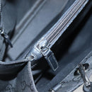 GUCCI Bamboo GG Canvas Hand Bag Nylon Black 002 1016 Auth 131953-21