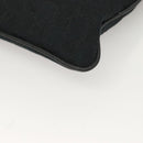 GUCCI GG Canvas Web Sherry Line Shoulder Bag Black Silver 146309 Auth 131956-14