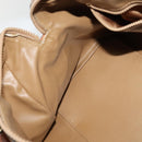 CELINE Macadam Canvas Hand Bag PVC Beige Gold Auth 131982-19