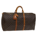 LOUIS VUITTON Monogram Keepall 60 Boston Bag M41422 LV Auth 131991-1