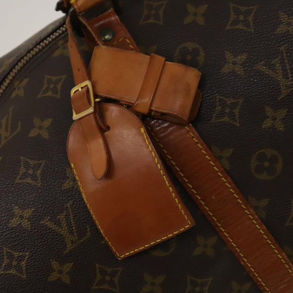LOUIS VUITTON Monogram Keepall 60 Boston Bag M41422 LV Auth 131991