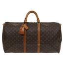 LOUIS VUITTON Monogram Keepall 60 Boston Bag M41422 LV Auth 131991-13