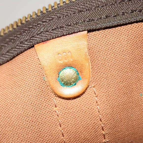 LOUIS VUITTON Monogram Keepall 60 Boston Bag M41422 LV Auth 131991