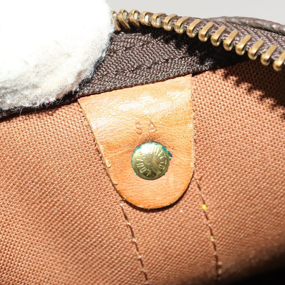 LOUIS VUITTON Monogram Keepall 60 Boston Bag M41422 LV Auth 131991