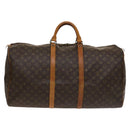 LOUIS VUITTON Monogram Keepall 60 Boston Bag M41422 LV Auth 131991-2