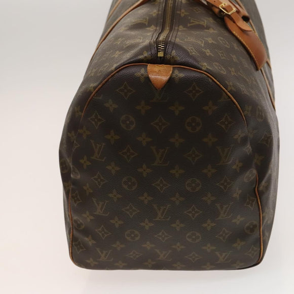 LOUIS VUITTON Monogram Keepall 60 Boston Bag M41422 LV Auth 131991