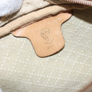 GUCCI Micro GG Supreme Shoulder Bag PVC Beige Gold Auth 131995-16