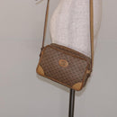 GUCCI Micro GG Supreme Shoulder Bag PVC Beige Gold Auth 131995-20