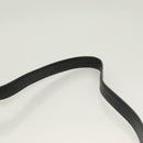 GUCCI Shoulder Bag Leather Black Gold Auth 131998-8