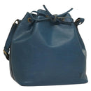 LOUIS VUITTON Epi Petit Noe Shoulder Bag Blue M44105 LV Auth 132004-1