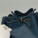 LOUIS VUITTON Epi Petit Noe Shoulder Bag Blue M44105 LV Auth 132004-10