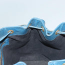 LOUIS VUITTON Epi Petit Noe Shoulder Bag Blue M44105 LV Auth 132004-18