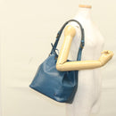 LOUIS VUITTON Epi Petit Noe Shoulder Bag Blue M44105 LV Auth 132004-21