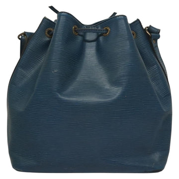 LOUIS VUITTON Epi Petit Noe Shoulder Bag Blue M44105 LV Auth 132004 - 0