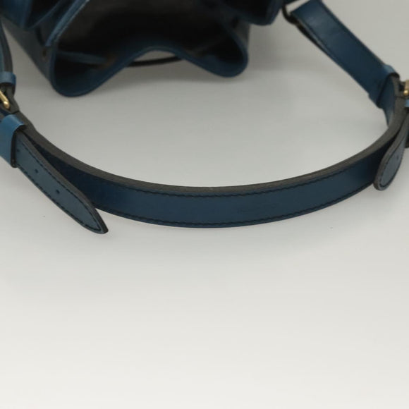 LOUIS VUITTON Epi Petit Noe Shoulder Bag Blue M44105 LV Auth 132004