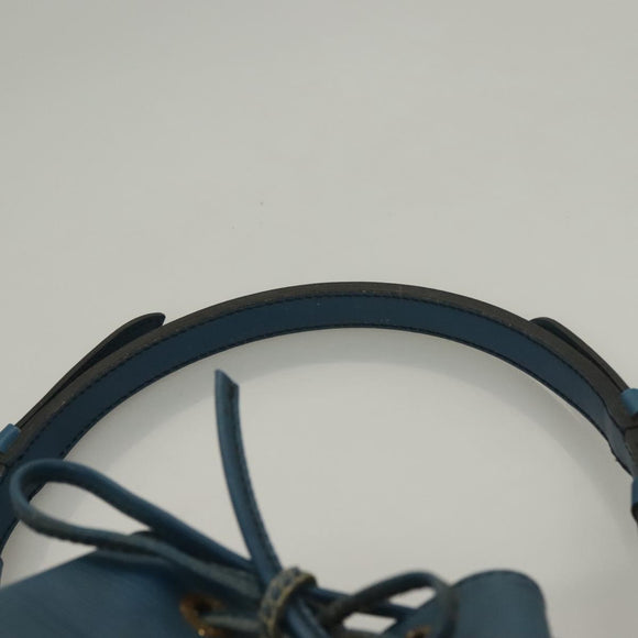 LOUIS VUITTON Epi Petit Noe Shoulder Bag Blue M44105 LV Auth 132004