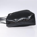 PRADA Hand Bag Nylon Black Silver Auth 132013-4