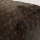 LOUIS VUITTON Monogram Keepall 55 Boston Bag M41424 LV Auth 132031-16