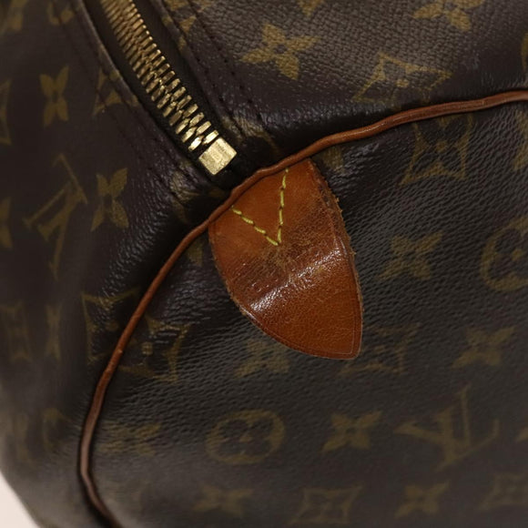LOUIS VUITTON Monogram Keepall 55 Boston Bag M41424 LV Auth 132031