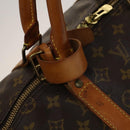 LOUIS VUITTON Monogram Keepall 55 Boston Bag M41424 LV Auth 132031-19