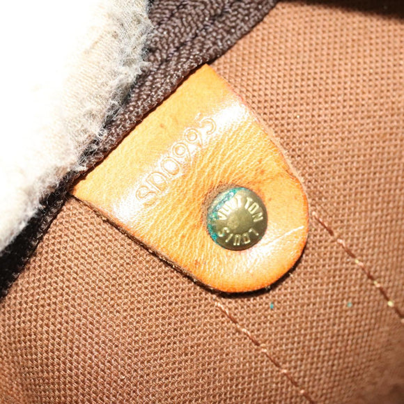 LOUIS VUITTON Monogram Keepall 55 Boston Bag M41424 LV Auth 132031