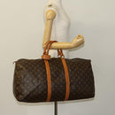 LOUIS VUITTON Monogram Keepall 55 Boston Bag M41424 LV Auth 132031-22