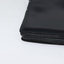 CELINE Shoulder Bag Leather Navy Gold Auth 132033-10