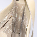 GUCCI Shoulder Bag Leather Beige Gold 001 3444 1801 Auth 132039-19