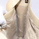 GUCCI Shoulder Bag Leather Beige Gold 001 3444 1801 Auth 132039-20