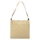 GUCCI Shoulder Bag Leather Beige Gold 001 3444 1801 Auth 132039-13