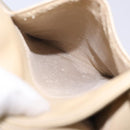 GUCCI Shoulder Bag Leather Beige Gold 001 3444 1801 Auth 132039-11