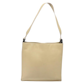 GUCCI Shoulder Bag Leather Beige Gold 001 3444 1801 Auth 132039 - 0