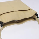 GUCCI Shoulder Bag Leather Beige Gold 001 3444 1801 Auth 132039-6