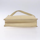 GUCCI Shoulder Bag Leather Beige Gold 001 3444 1801 Auth 132039-5