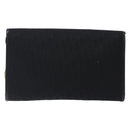 Christian Dior Trotter Canvas Chain Shoulder Bag Black Gold Auth 132040-2